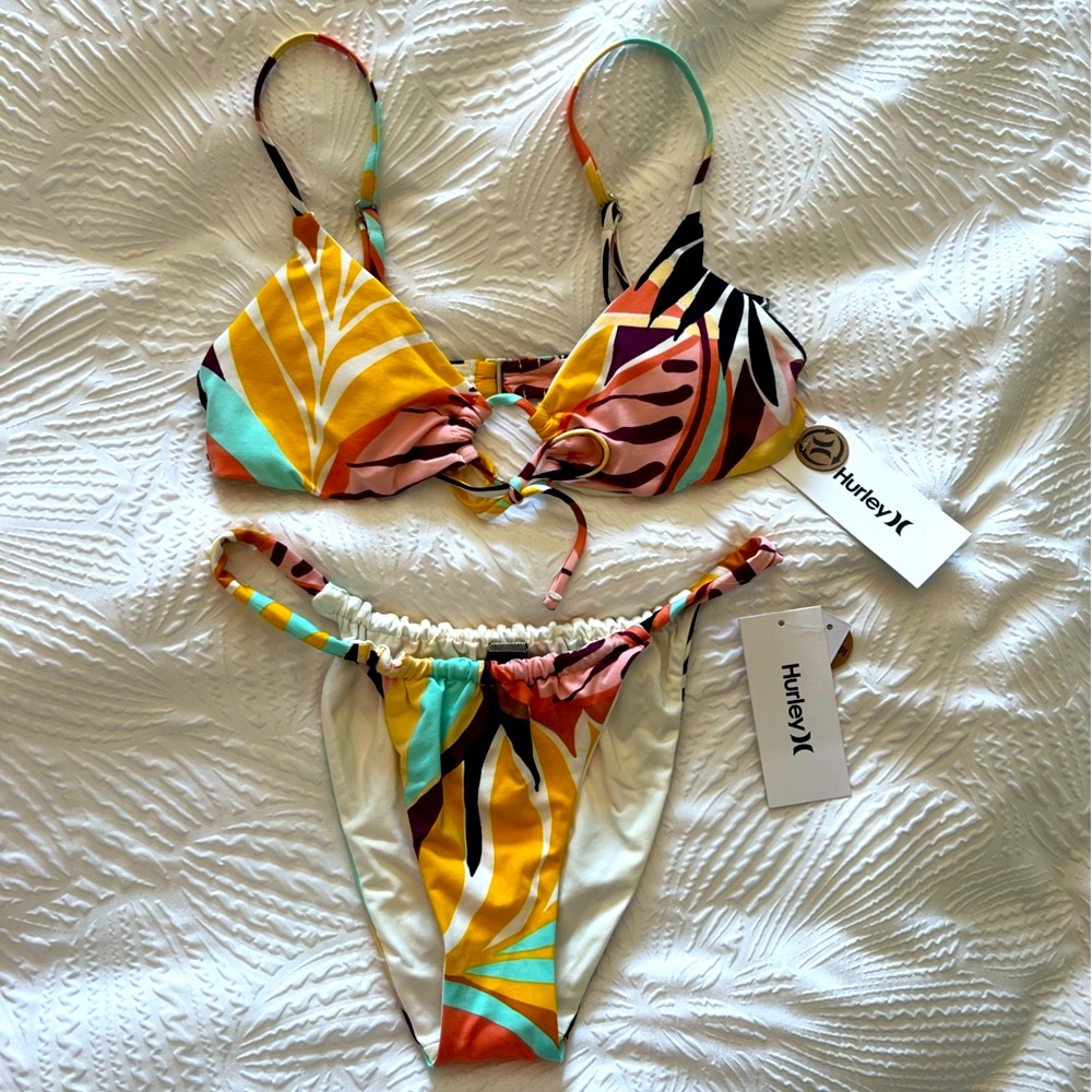 NEW HURLEY Bikini Set